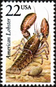 United States 2304 - Mint-NH - 22c American Lobster (1987) (cv $1.00)