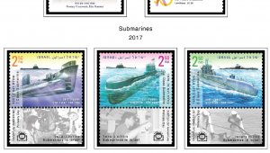 COLOR PRINTED ISRAEL [+TABS] 2011-2020 STAMP ALBUM PAGES (81 illustrated pages)