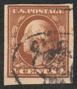 US #346 VF/XF used, three huge margins, SELECT!