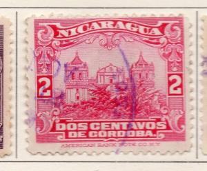 Nicaragua 1922-23 Early Issue Fine Used 2c. 111029