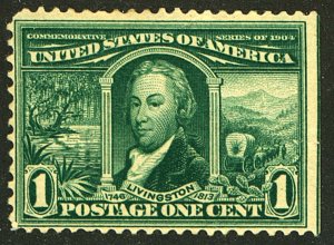 U.S. #323 MINT OG HR THIN