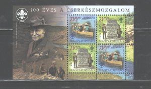 HUNGARY 2007 EUROPE  MS#4028  MNH