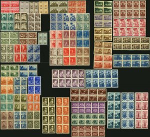 BULGARIA Postage Stamp Collection Blocks EUROPE Mint NH OG