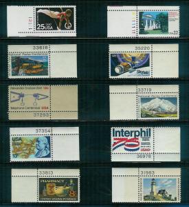 #11 U.S. Single Issues with Plate Number