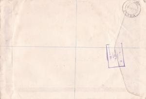 zambia ndola stamp bureau 2 large stamps cover ref 12967