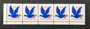 US scott# 2877 G Rate Makeup Stamp 5 stamps MNH