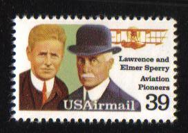 #C-114 MNH vf   39c Lawrence & Elmer Sperry 1985  Issue