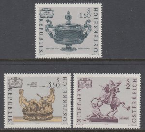 Austria 890-892 MNH VF