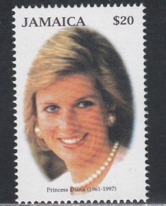 Jamaica # 871, Princess Diana, Mint NH,1/2 Cat.