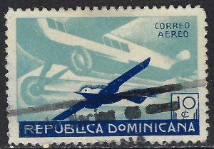 Dominican Republic C20 VFU AIRPLANE 621G-3