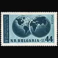 BULGARIA 1957 - Scott# 987 Trade Union Set of 1 NH
