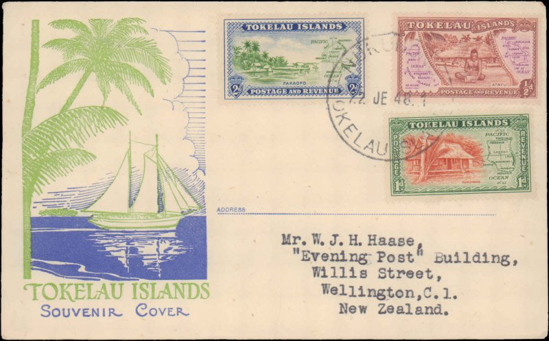 Tokelau Islands, Worldwide First Day Cover