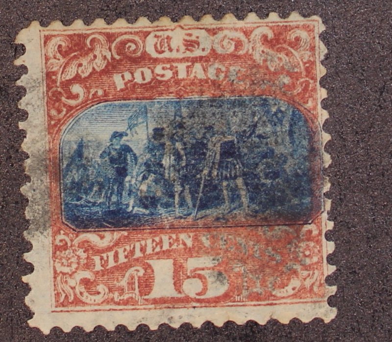 Scott 119 - 15 Cents Columbus - Used - Nice Stamp - SCV - $200.00