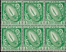 IRELAND   #65 MNH BLOCK OF 6  (1)