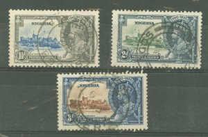 Nigeria #34-36  Single (Jubilee) (King)