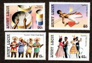 St Lucia # 862-865 Mint!