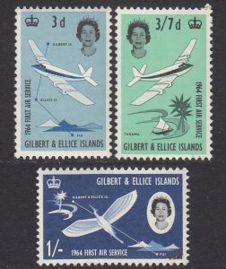 Gilbert and Ellice Islands 79-81 MNH (see Details) CV $3.15