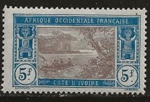 Ivory Coast ^ Scott # 77 - MH