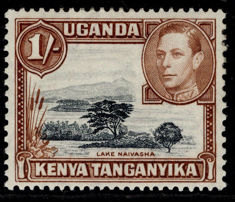 KENYA UGANDA TANGANYIKA GVI SG145, 1s black & yellowish-brown, M MINT. Cat £40.