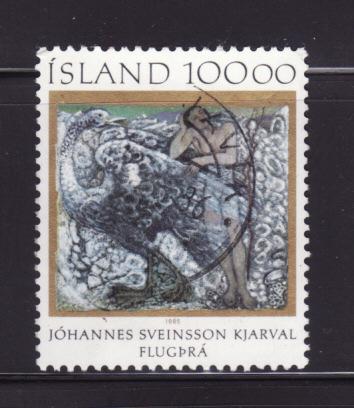 Iceland 615 Set U Art, Yearning to Fly by Johannes S Kjarval