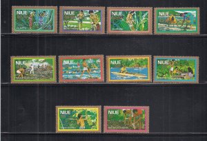 NIUE SC# C1-10   FVF/MOG  1979