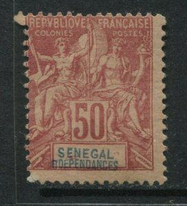 1892 Senegal 50 centimes mint o.g.