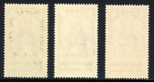 Ethiopia 1947 Air Mail Service Resumption Sc#C18-C20 Mint VF OG Never Hinged ?