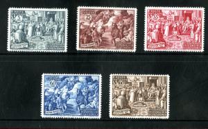 VATICAN 149-153 MNH SCV $80.00 BIN $45.00