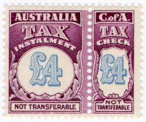 (I.B) Australia Revenue : Tax Instalment £4