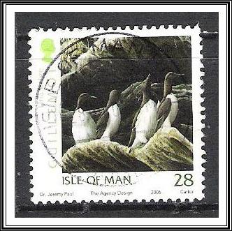 Isle of Man #1141e Guillemot Birds Used