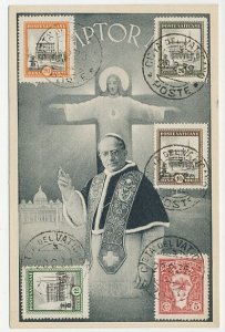 Maximum card Vatican 1939 Saint Peter