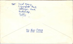 1956 Dublin Ireland First Day of Issue FDI Stamps Cover to Victoria Australia