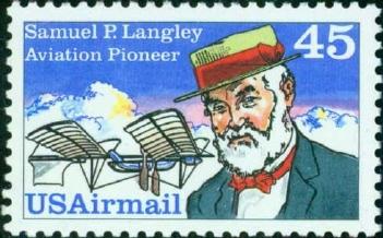 C118 Samuel P Langley F-VF MNH single