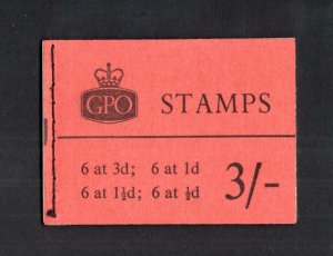 3/- BOOKLET DECEMBER 1959 Cat £35