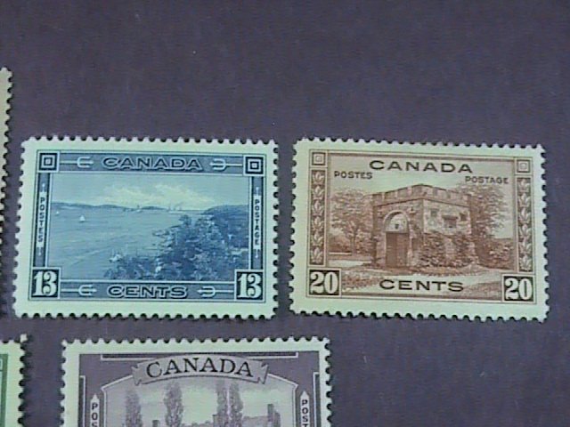 CANADA # 241,241a-243-MINT/HINGED---COMPLETE SET---1938