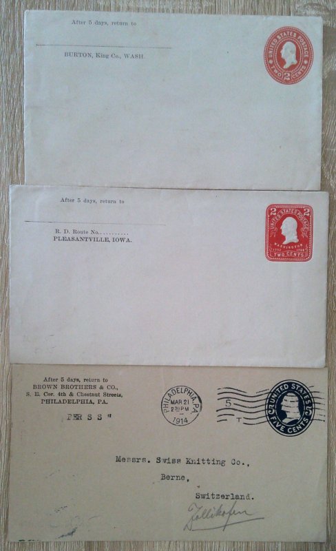 Small Collection - Postal Stationery Lot