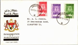 Malaya, Singapore, Worldwide First Day Cover