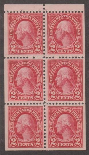 U.S. Scott #634d Washington Stamps - Mint NH Booklet - IND