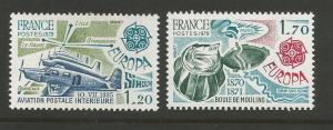 France MNH sc# 1646-7 Europa