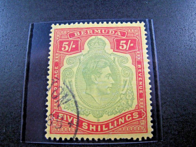 BERMUDA SCOTT #125a - 1938  VF/Used     (apsB17)