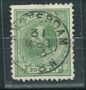 Netherlands Sc# 28 used