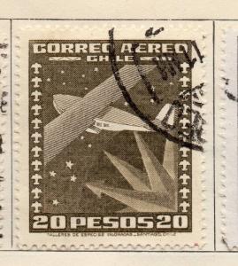 Chile 1934-36 Early Issue Fine Used 20P. 234737