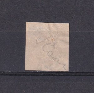 ITALY SARDINIA 1851, Sc #3, CV $4400, Used