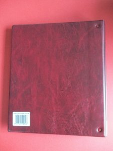 Royal Mail Brown First Day Cover Album with 20 Inner Sleeves Holds 80 Items Used