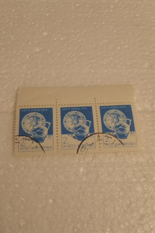 46 Posta Romana Arta Populara Stamps Pre Canceled