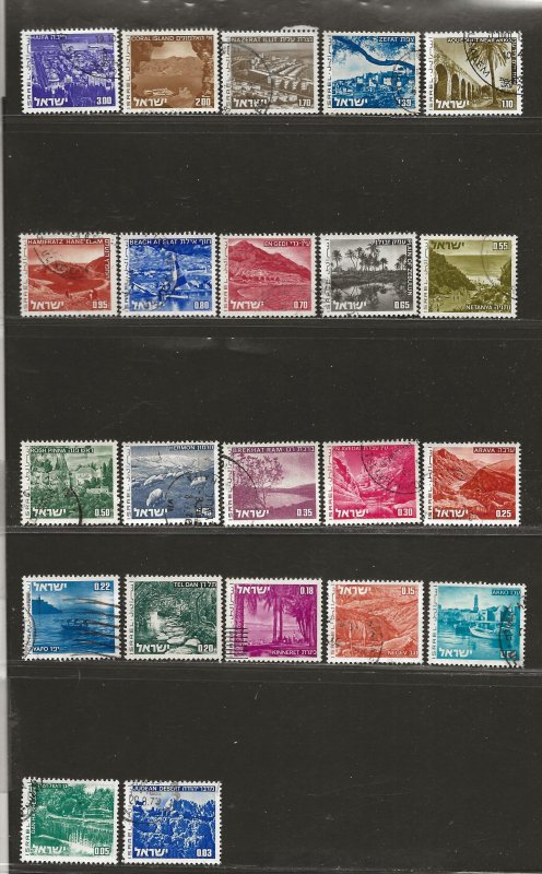 ISRAEL SC# 461-74  FVF/U