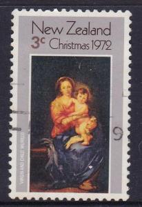 N. Zealand 1972 Christmas Madona & Child 3c - used