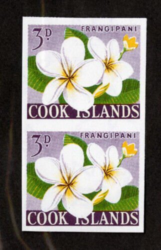 Cook Stamps # 150 XF OG NH Rare Imperf Pair