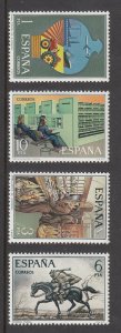 Spain Scott #1954-1957 MH