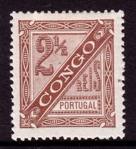 Portuguese Congo - Scott #P1a - MH - Paper inclusion CR - SCV $1.50